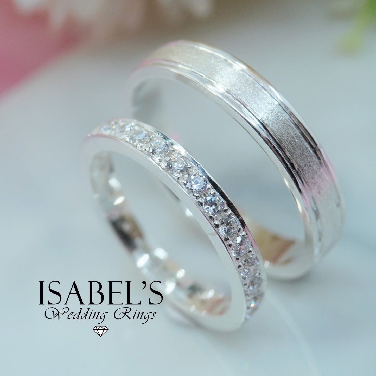 Bride's Ring Full Eternity Wedding Rings